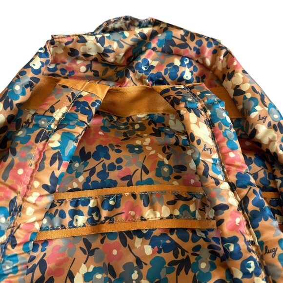 Lug Puddle Jumper Backpack Bag Wildflower Amber Print Packable Bold Colorful - Picture 9 of 13